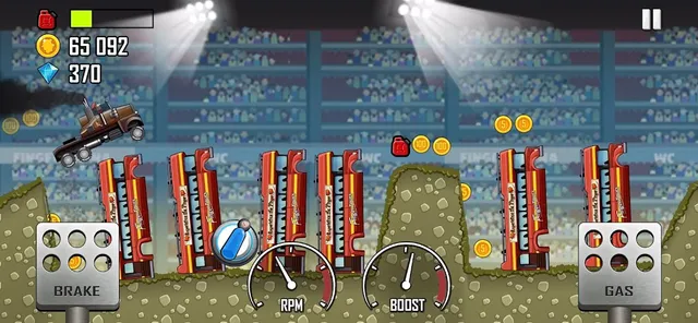 Ecra de Hill Climb Racing