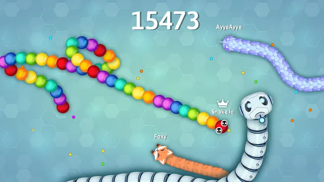 Ecra de Snake.io